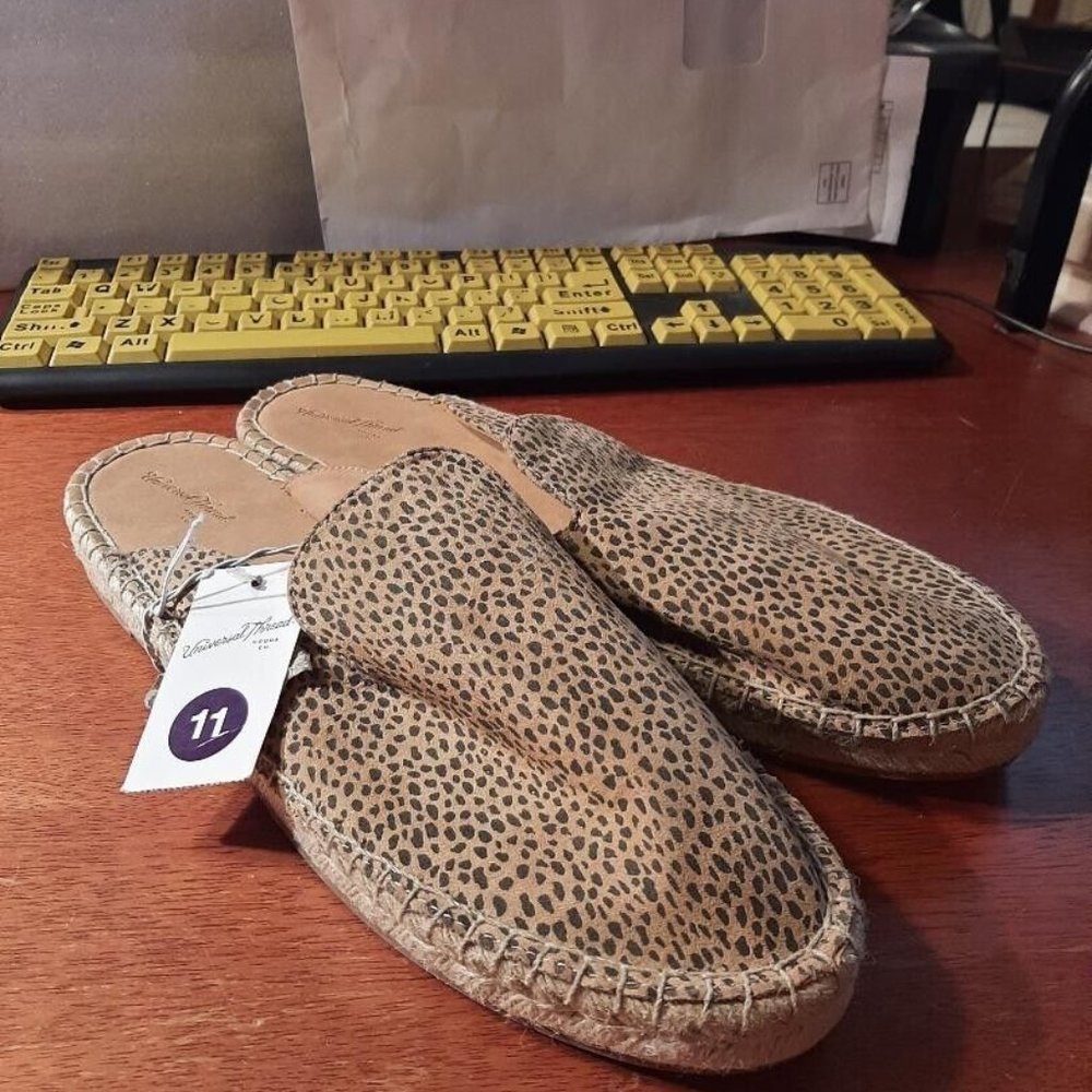 Universal Thread Clara Leopard Print Espadrille M… - image 1